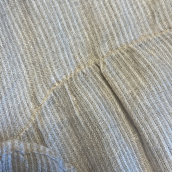 Zara Tiered Striped Shirt - Picture 7 of 7